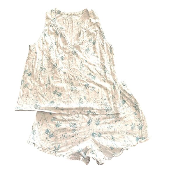 HAVEN WELL WITHIN Jersey Bluebell Floral Pajama Set Small - Picture 3 of 8